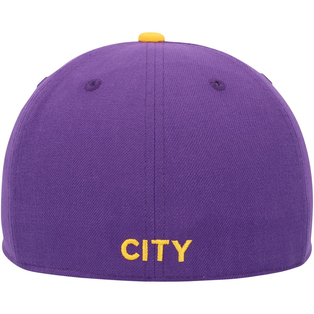 Manchester City America's Game Fitted Hat Purple/Yellow