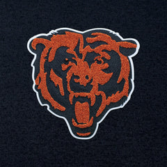 Chicago Bears Antigua Victory Chenille Pullover Hoodie - Navy Hoodies