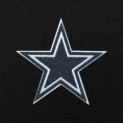Dallas Cowboys Antigua Victory Chenille Pullover Hoodie - Black Hoodies