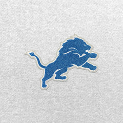 Detroit Lions Antigua Victory Chenille Pullover Hoodie - White Hoodies
