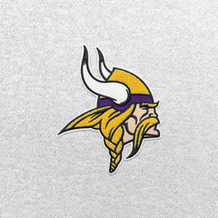 Minnesota Vikings Antigua Victory Chenille Pullover Hoodie - White Hoodies