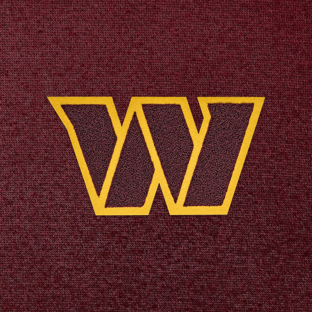 Washington Commanders Antigua Victory Chenille Pullover Hoodie - Burgundy Hoodies