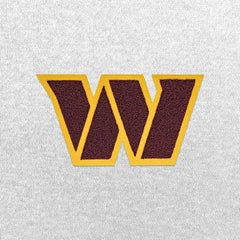 Washington Commanders Antigua Victory Chenille Pullover Hoodie - White Hoodies