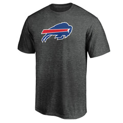 Buffalo Bills Primary Logo T-Shirt - Heather Charcoal T-shirts