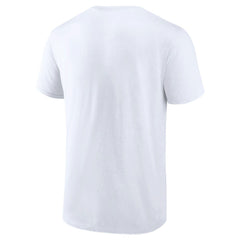 Denver Broncos Logo Team Lockup T-Shirt - White T-shirts
