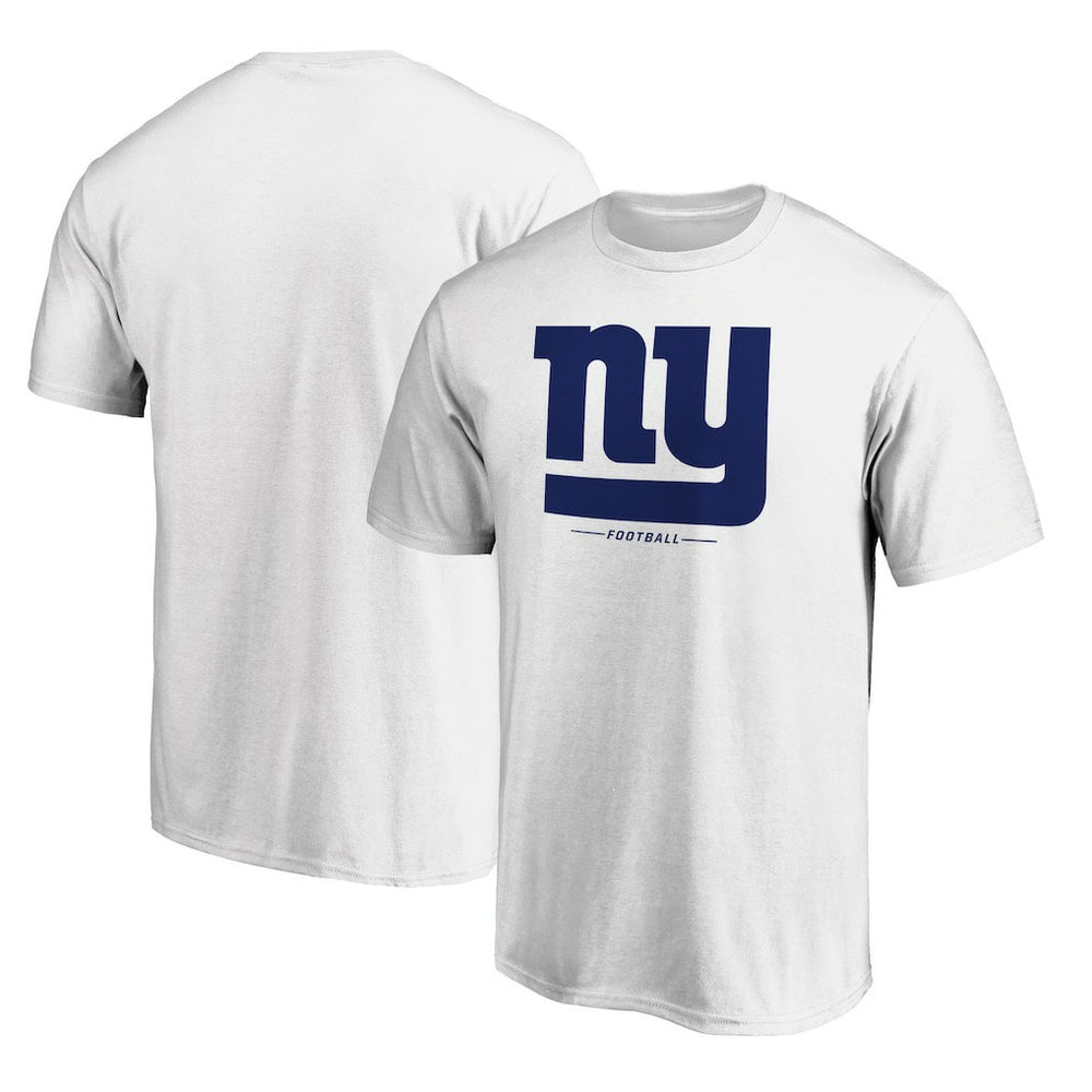 New York Giants Logo Team Lockup T-Shirt - White T-shirts