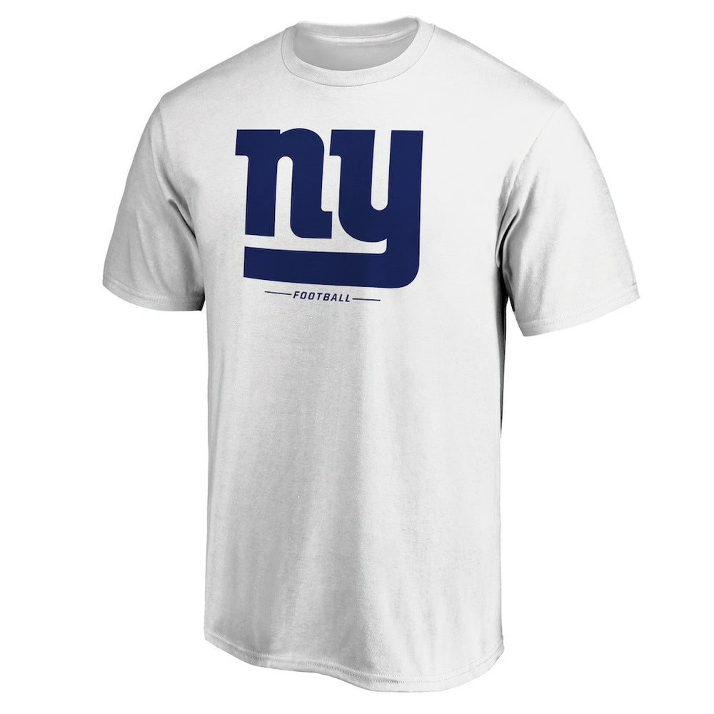 New York Giants Logo Team Lockup T-Shirt - White T-shirts