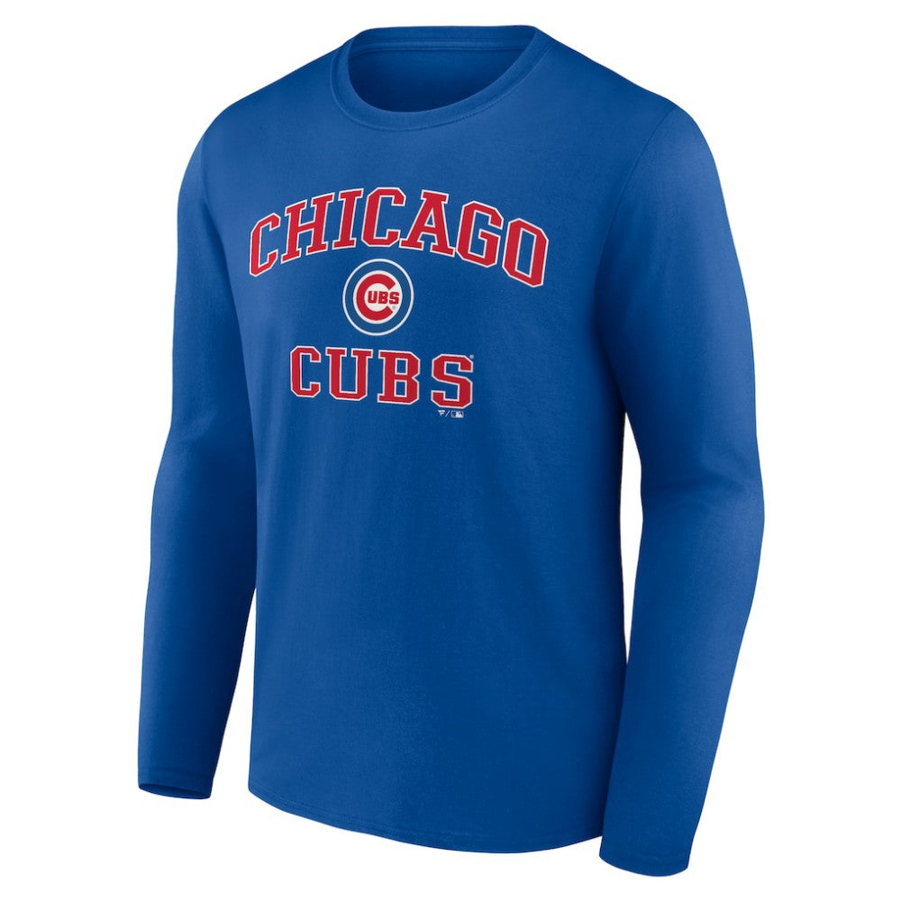 Chicago Cubs Heart and Soul Long Sleeve T-Shirt - Royal T-shirts