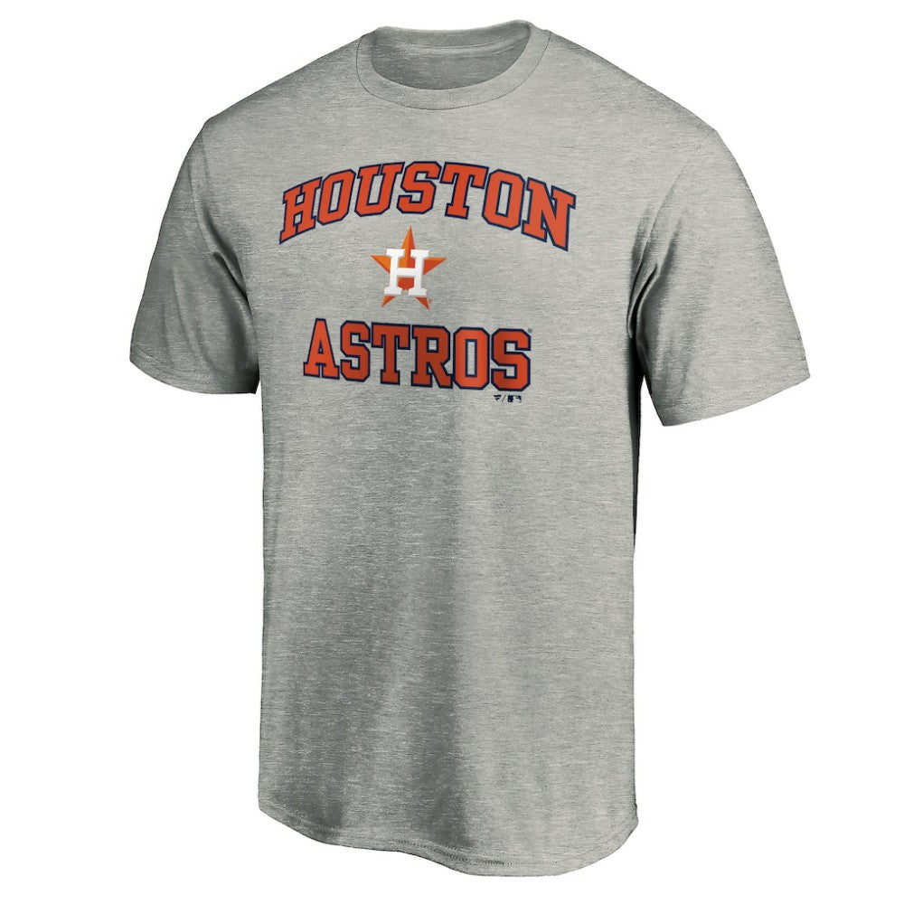 Houston Astros Heart and Soul T-Shirt - Heather Gray T-shirts