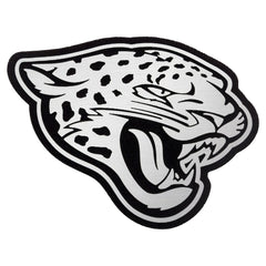 Jacksonville Jaguars Antigua Metallic Logo Tribute Quarter-Zip Top - White Tops