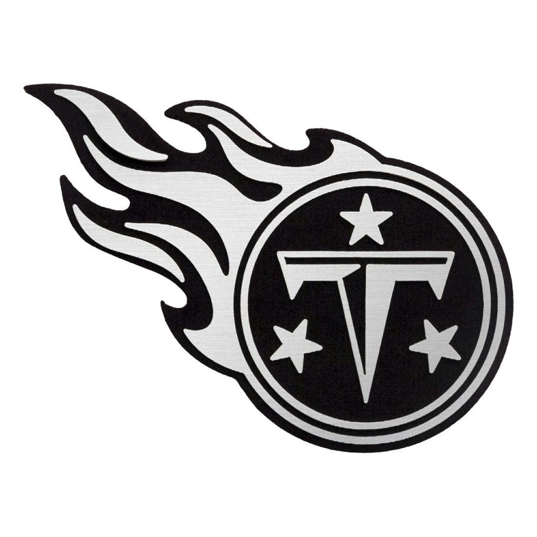 Tennessee Titans Antigua Metallic Logo Victory Full-Zip Hoodie - Black Hoodies