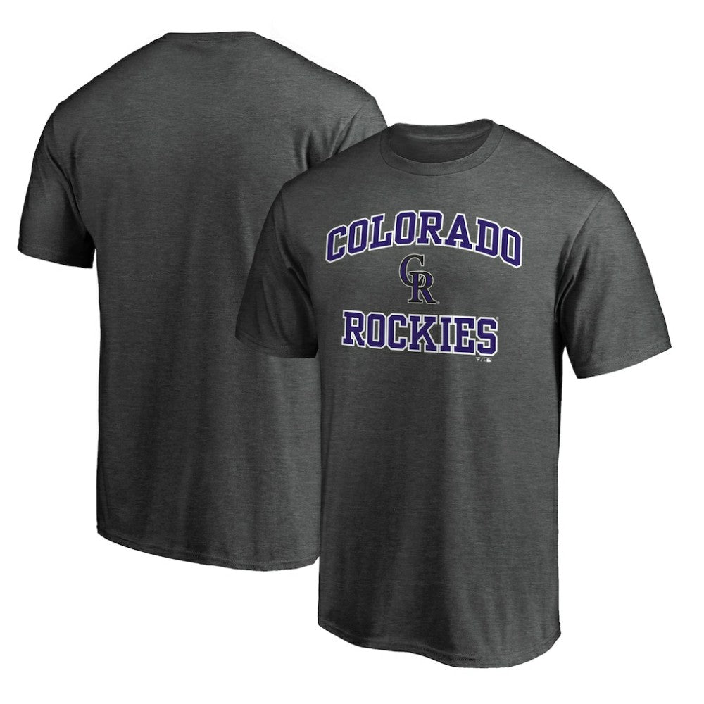 Colorado Rockies Heart & Soul T-Shirt - Charcoal T-shirts