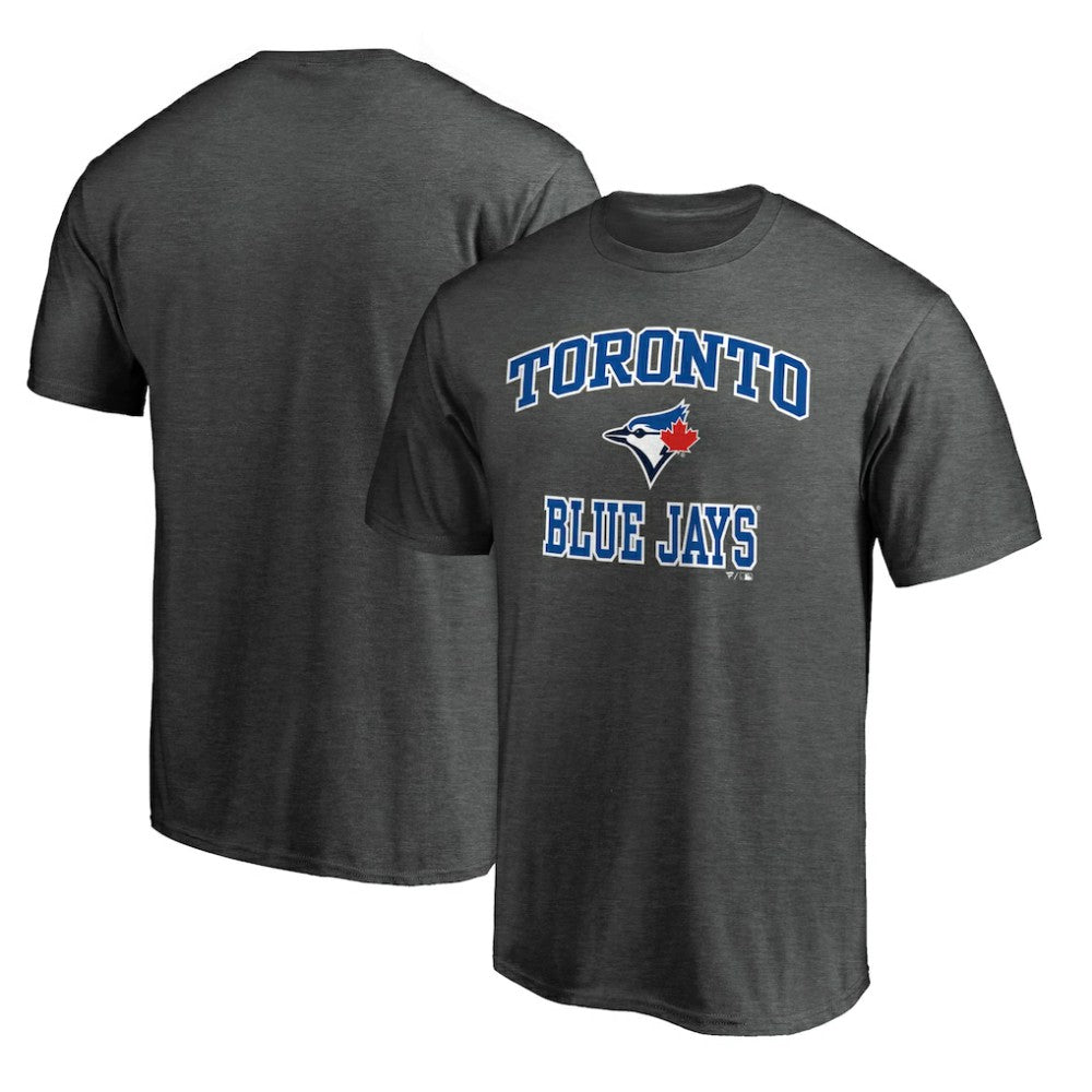Toronto Blue Jays Heart and Soul T-Shirt - Charcoal T-shirts
