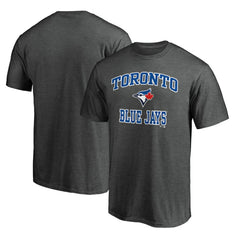 Toronto Blue Jays Heart and Soul T-Shirt - Charcoal T-shirts