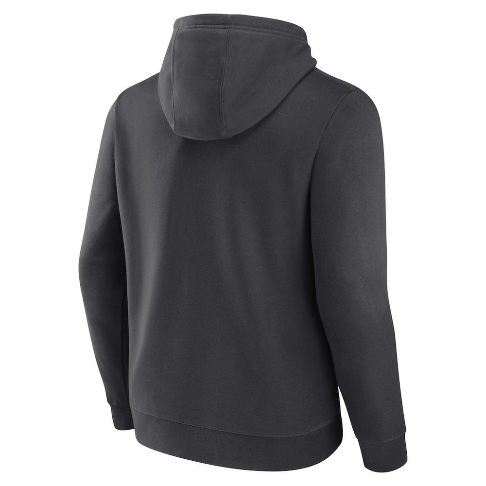Seattle Seahawks Victory Arch Fitted Pullover Hoodie - Charcoal Hoodies