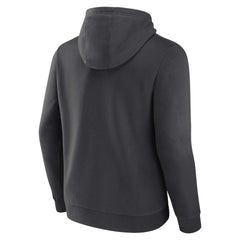 Seattle Seahawks Victory Arch Fitted Pullover Hoodie - Charcoal Hoodies