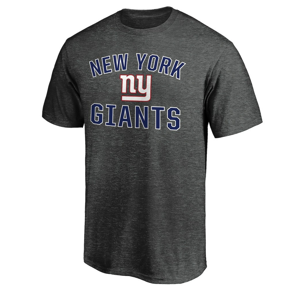 New York Giants Victory Arch T-Shirt - Heather Charcoal T-shirts