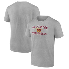 Washington Commanders Victory Arch T-Shirt - Heather Gray T-shirts
