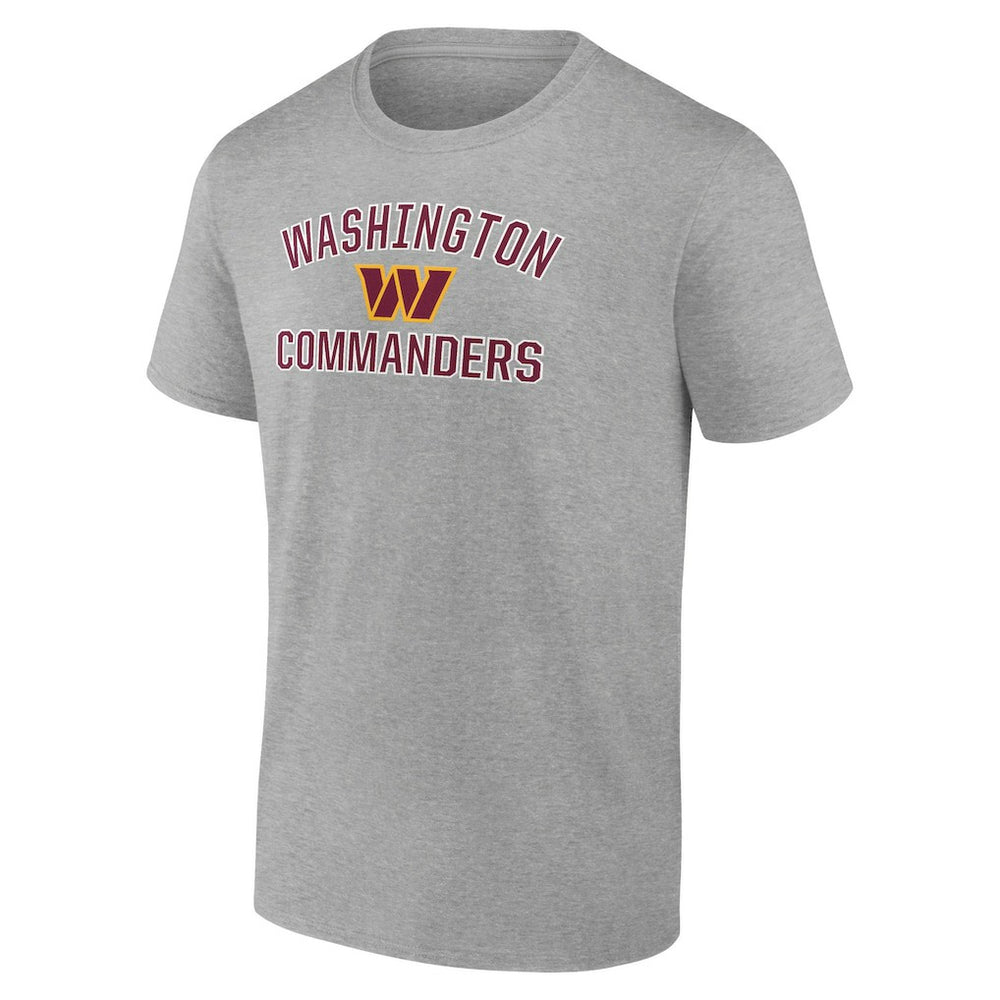 Washington Commanders Victory Arch T-Shirt - Heather Gray T-shirts