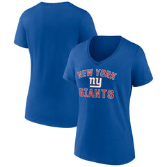 New York Giants Women's Victory Arch Team V-Neck T-Shirt - Royal T-shirts