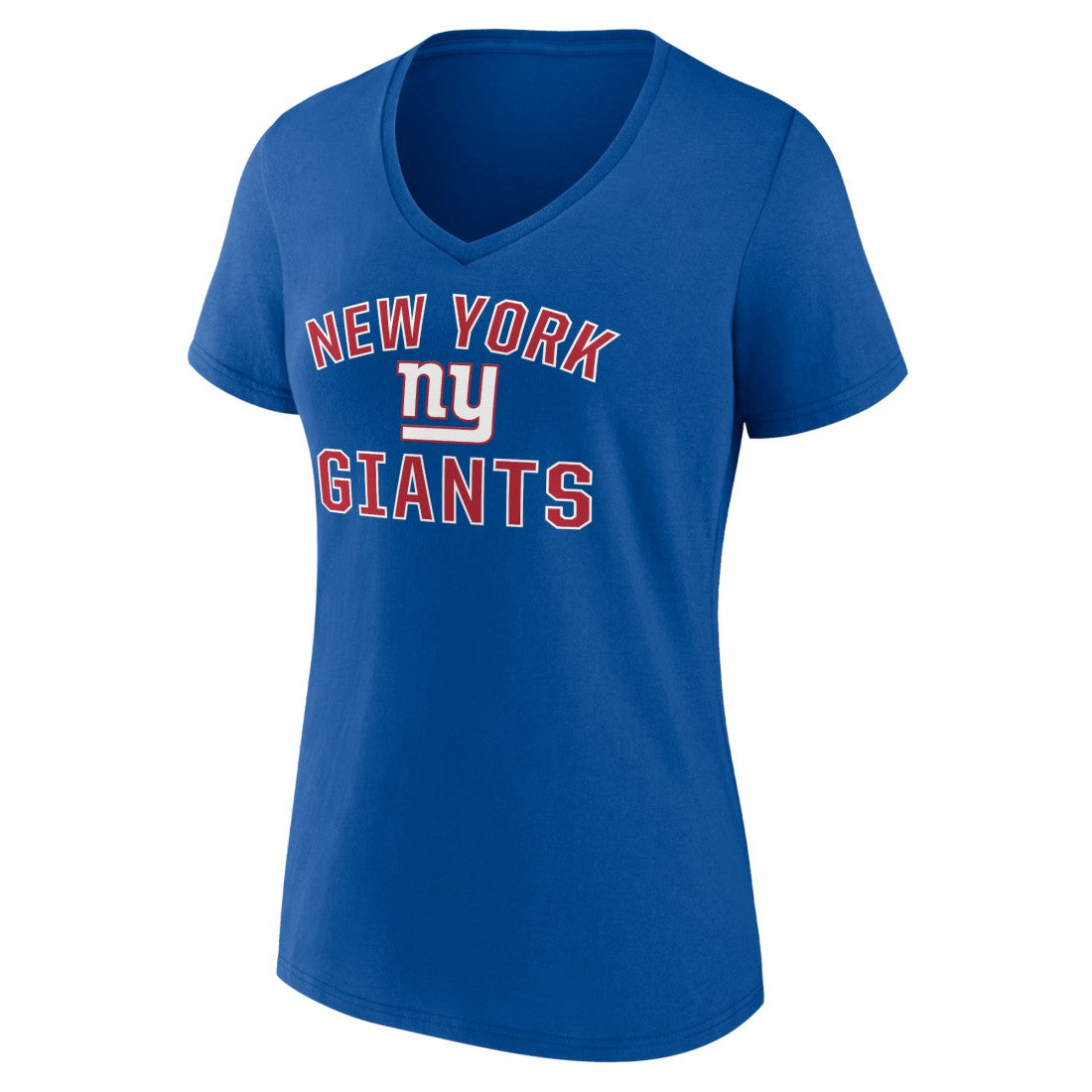 New York Giants Women's Victory Arch Team V-Neck T-Shirt - Royal T-shirts