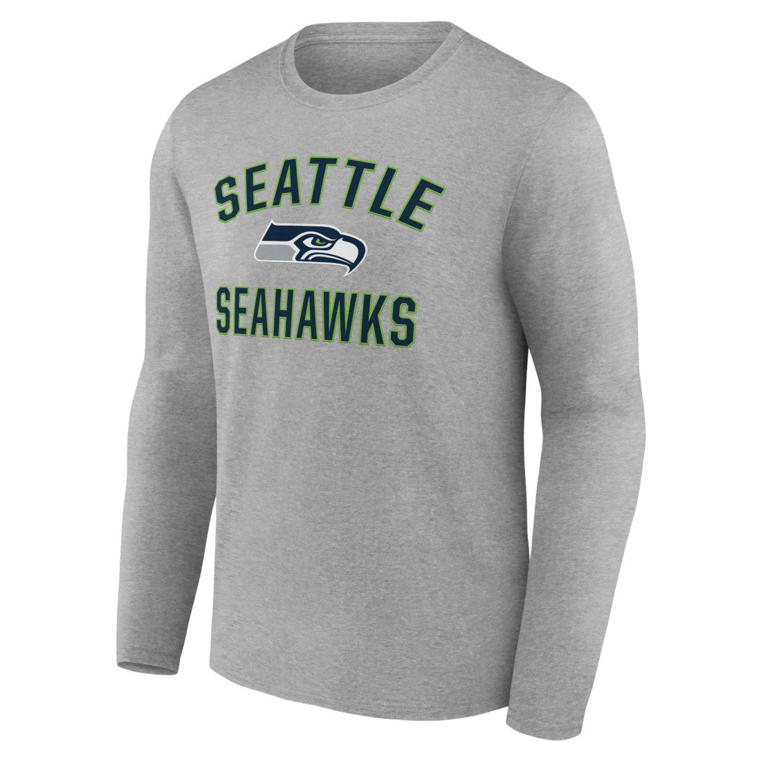 Seattle Seahawks Victory Arch Long Sleeve T-Shirt - Gray T-shirts