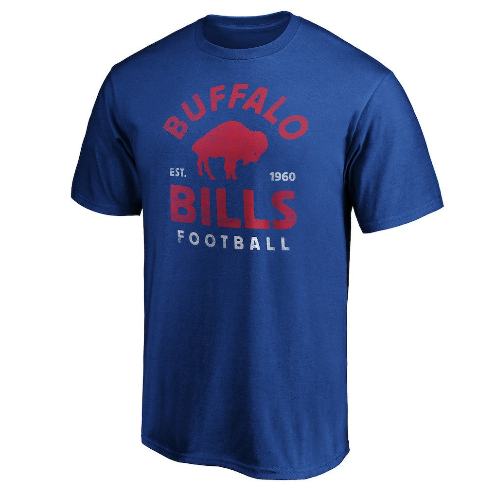 Buffalo Bills Vintage Arch T-Shirt - Royal T-shirts