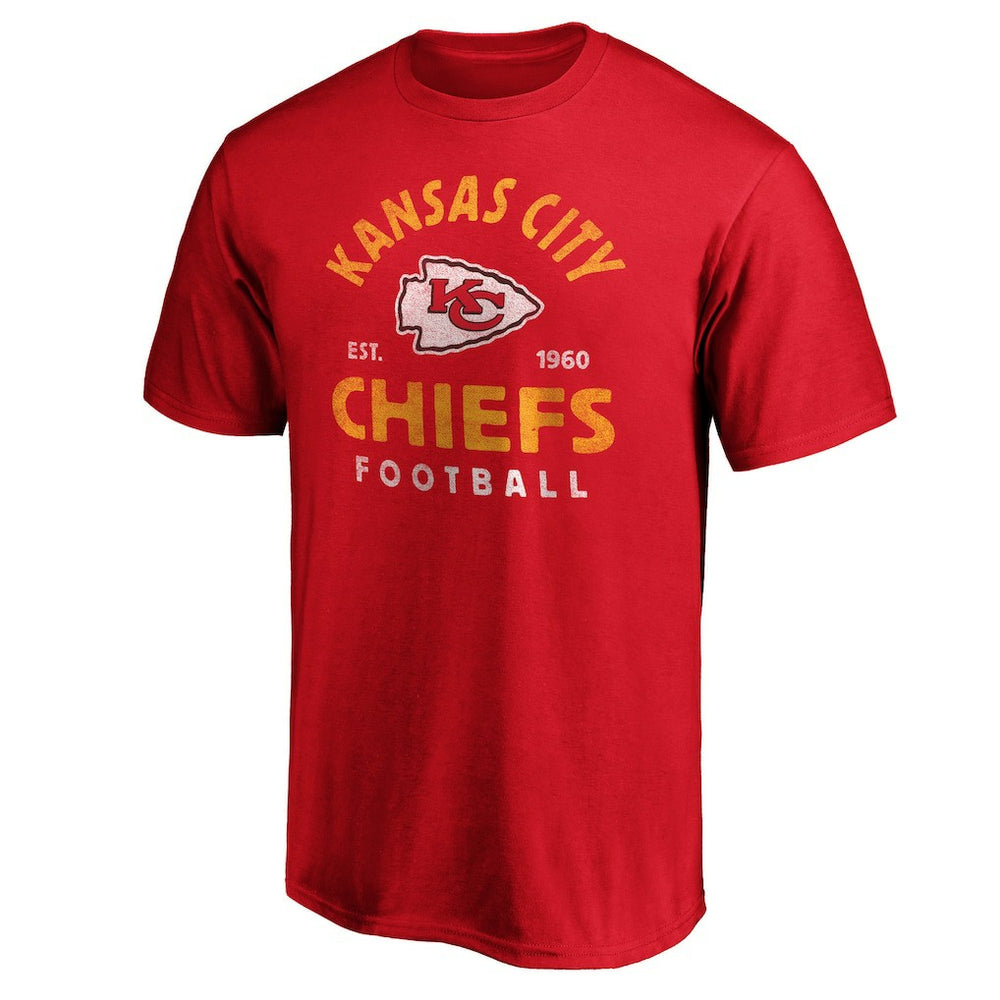 Kansas City Chiefs Vintage Arch T-Shirt - Red T-shirts