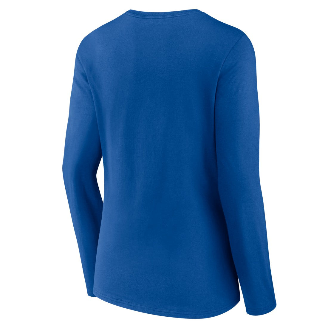 New York Giants Women's Freehand Team Long Sleeve V-Neck T-Shirt - Royal T-shirts