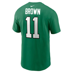 A.J. Brown Philadelphia Eagles Alternate Player Name & Number T-Shirt - Kelly Green T-shirts