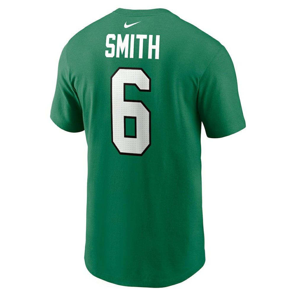 DeVonta Smith Philadelphia Eagles Alternate Player Name & Number T-Shirt - Kelly Green T-shirts