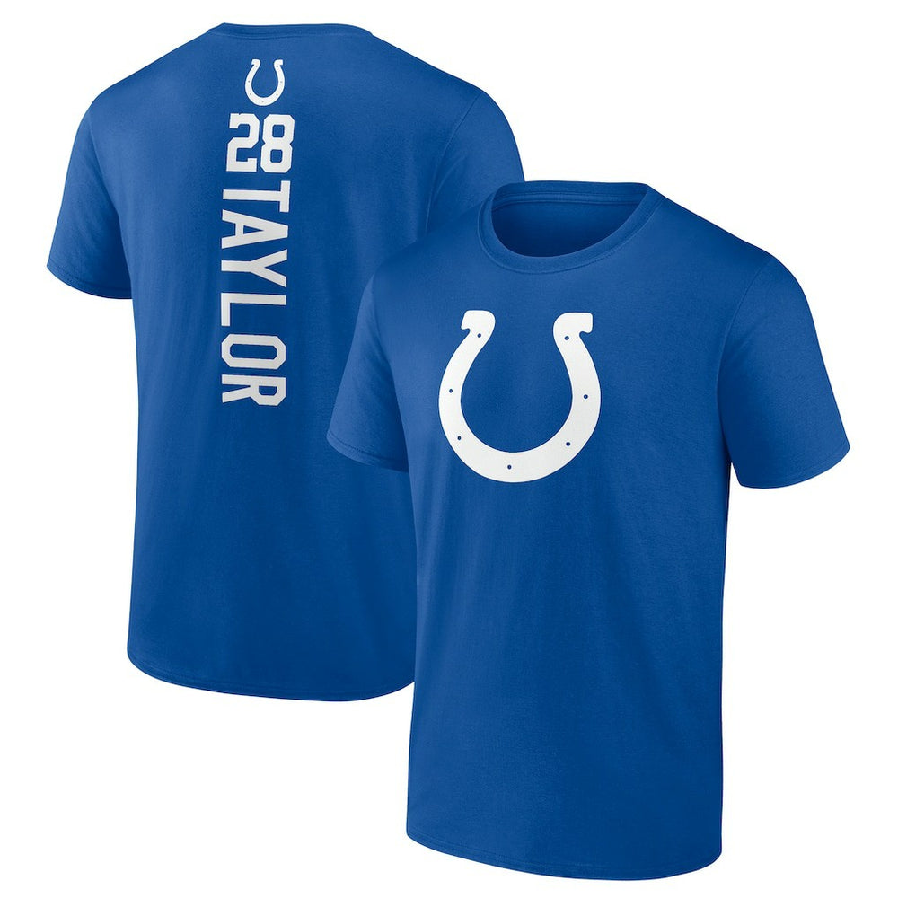 Jonathan Taylor Indianapolis Colts Playmaker T-Shirt - Royal T-shirts