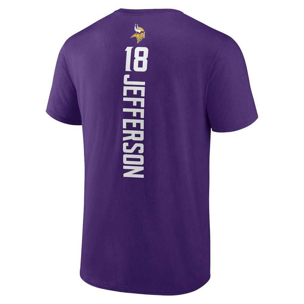 Justin Jefferson Minnesota Vikings Playmaker T-Shirt - Purple T-shirts