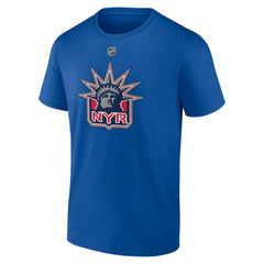 Adam Fox New York Rangers Fanatics Special Edition 2.0 Name & Number T-Shirt - Blue | US 5079531