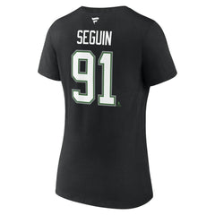 Tyler Seguin Dallas Stars Fanatics Women's Special Edition 2.0 Name & Number V-Neck T-Shirt - Black | US 5079661
