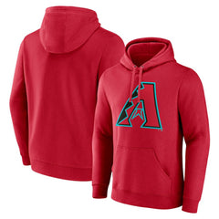 Arizona Diamondbacks Official Logo Pullover Hoodie - Red Hoodies