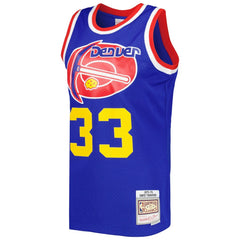 David Thompson Denver Nuggets Hardwood Classics 1975/76 Swingman Jersey Royal - Mitchell & Ness