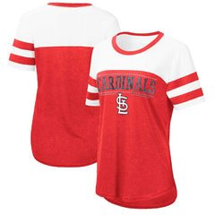 St. Louis Cardinals Touch Women's Setter Lightweight Fitted T-Shirt - Red/White T-shirts