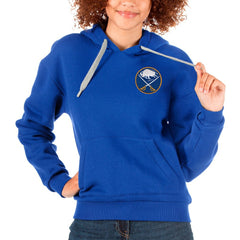 Buffalo Sabres Antigua Women's Victory Pullover Hoodie - Royal | US 5084883