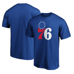 Philadelphia 76ers Logo T-Shirt Royal