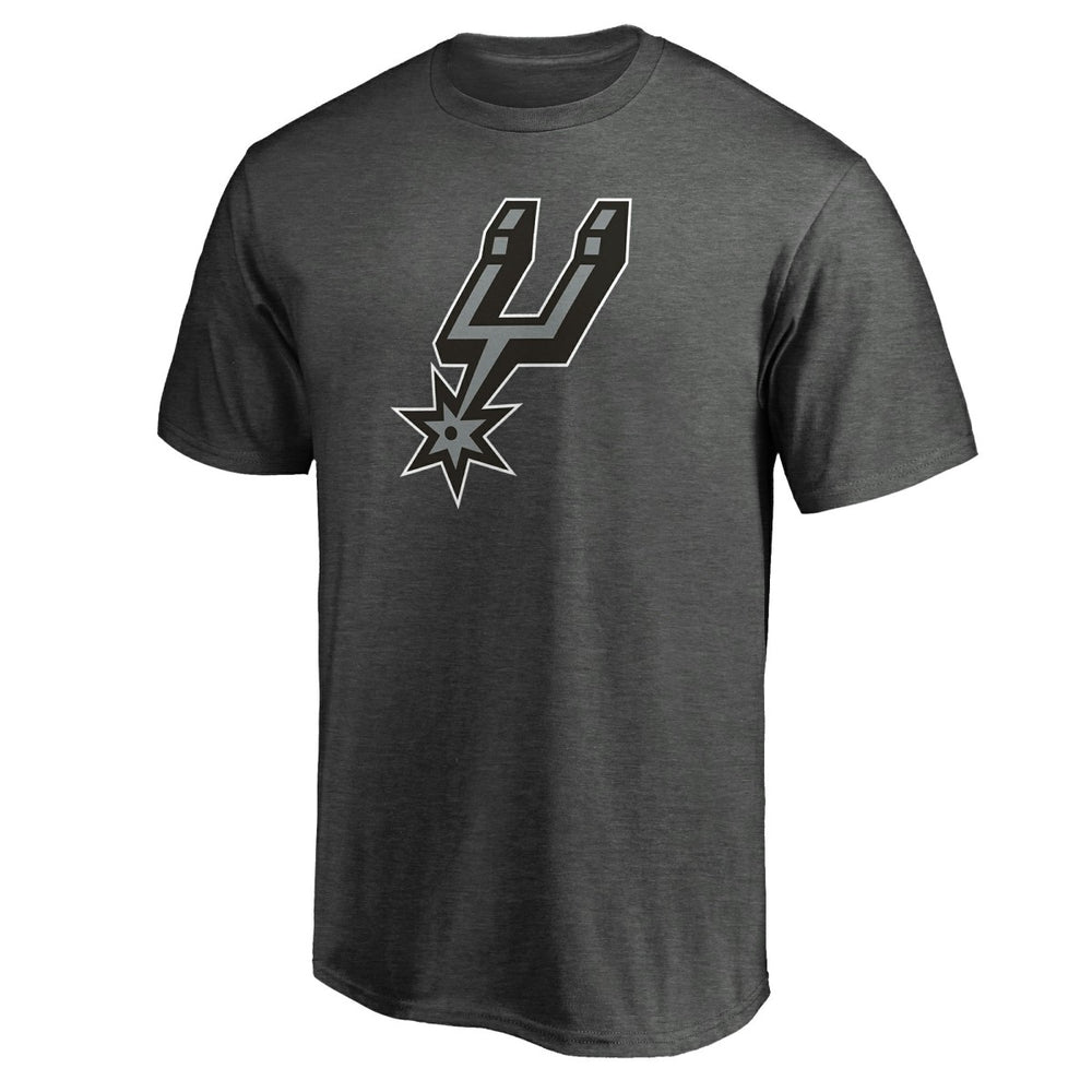 San Antonio Spurs Logo T-Shirt Charcoal