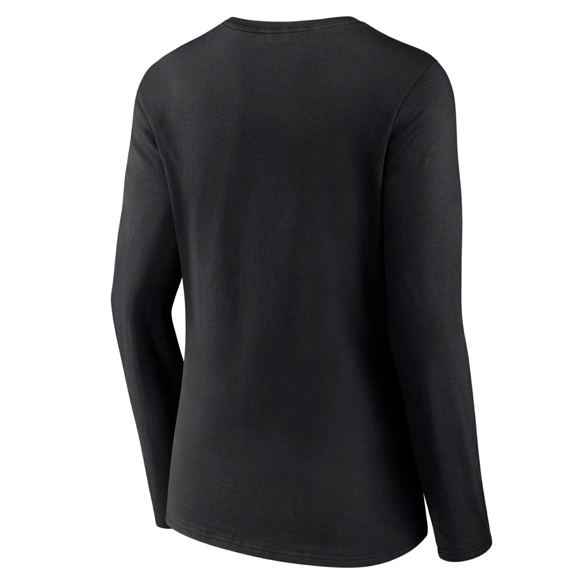 Toronto Raptors Women's Logo Long Sleeve V-Neck T-Shirt Black