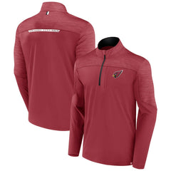 Arizona Cardinals Defender Half-Zip Top - Cardinal Tops