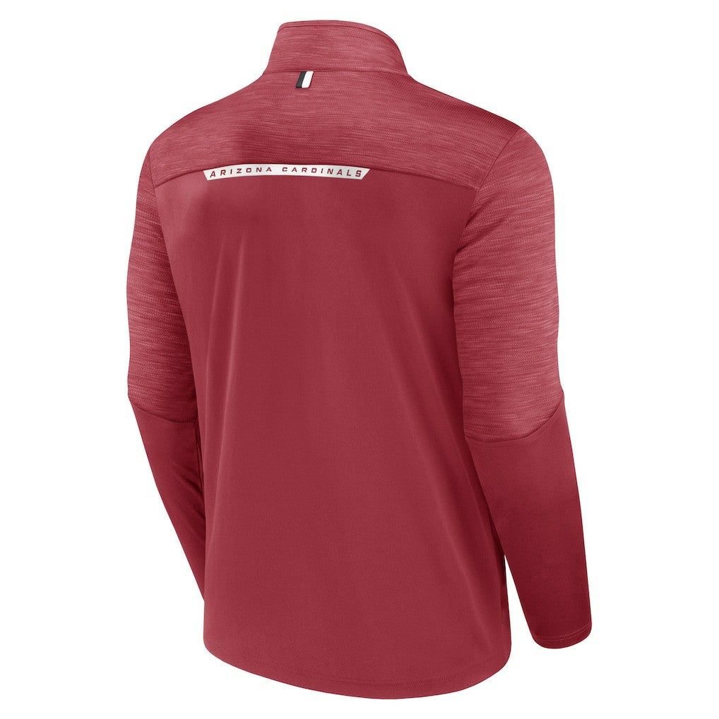 Arizona Cardinals Defender Half-Zip Top - Cardinal Tops