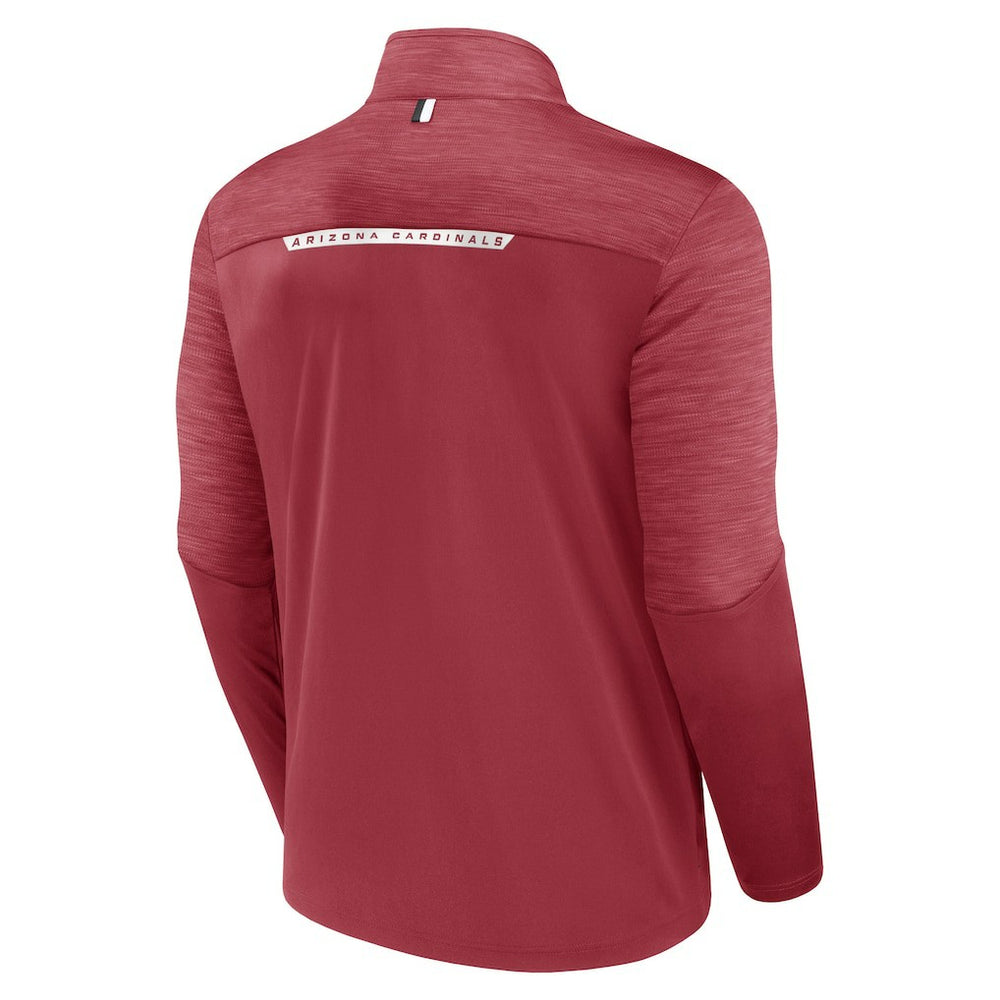 Arizona Cardinals Defender Half-Zip Top - Cardinal Tops