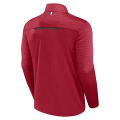 Tampa Bay Buccaneers Defender Half-Zip Top - Red Tops