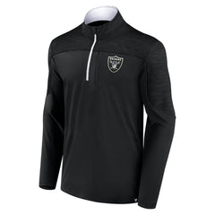 Las Vegas Raiders Defender Half-Zip Top - Black Tops