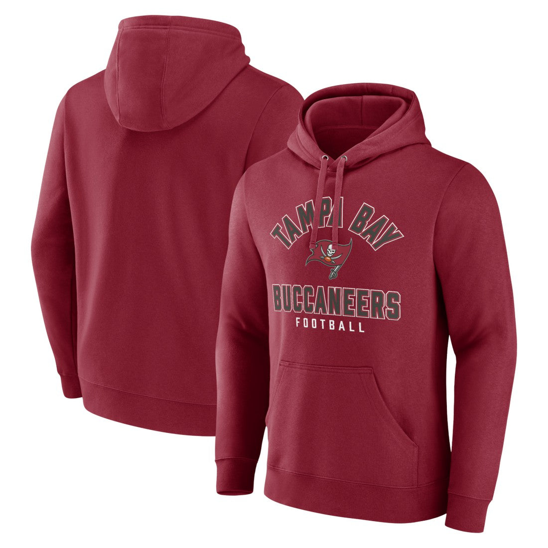 Tampa Bay Buccaneers Between the Pylons Pullover Hoodie - Red Hoodies