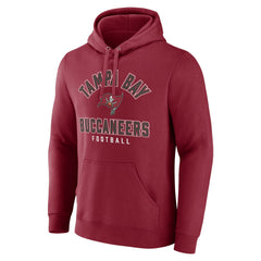 Tampa Bay Buccaneers Between the Pylons Pullover Hoodie - Red Hoodies