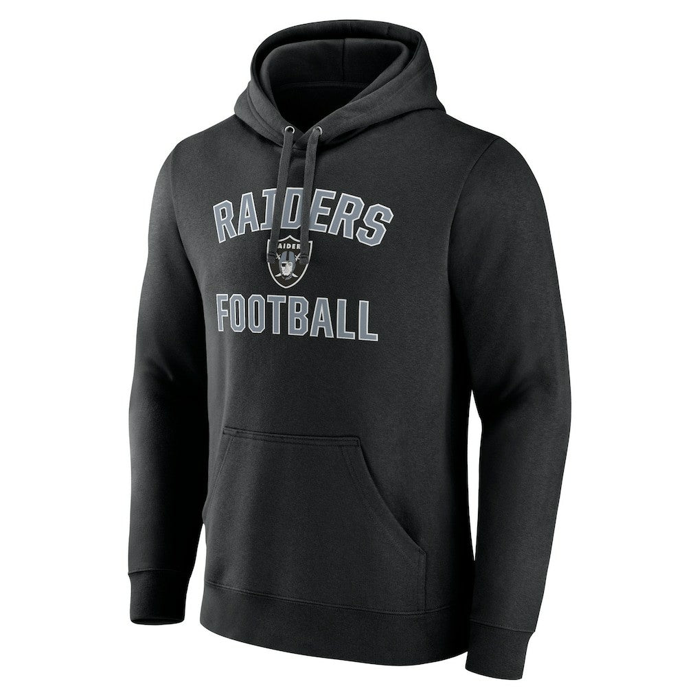 Las Vegas Raiders Between the Pylons Pullover Hoodie - Black Hoodies